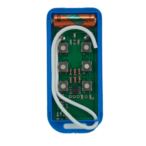 Bartronic Super Dyno 403 and 433mhz 6 button remote transmitter