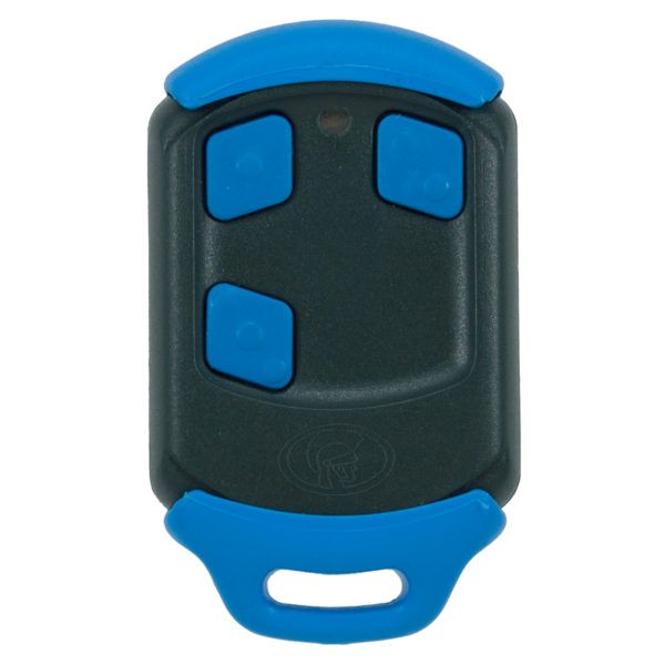 Blue Centurion Nova 3 button remote transmitter