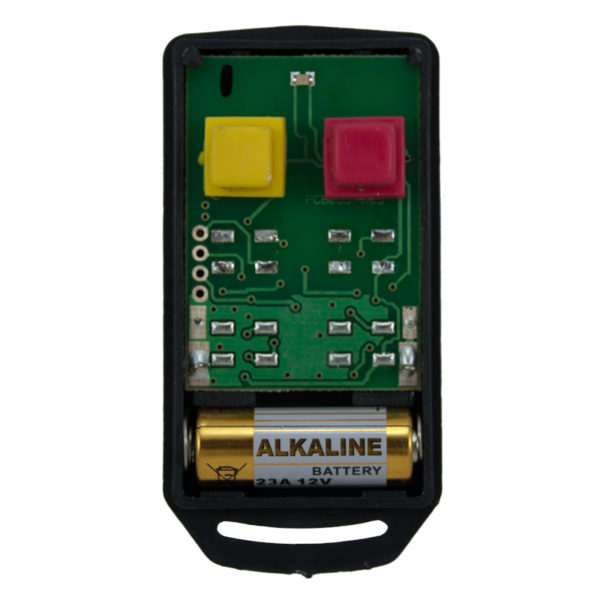 Duratronic 2 button remote transmitter internal view