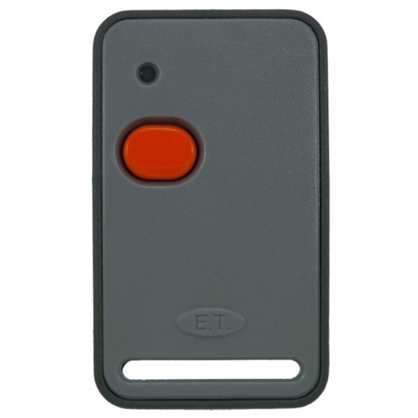 ET universal 1 button orange 433mhz remote transmitter