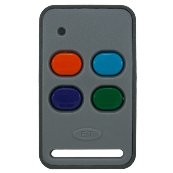 ET universal 4 button orange 433mhz remote transmitter