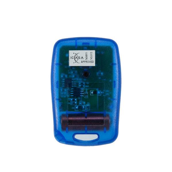 Griffon 1 button transparent blue 433mHz remote transmitter