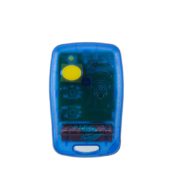 Griffon 1 button transparent blue 433mHz remote transmitter