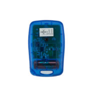 Griffon 3 button transparent blue 433mHz remote transmitter