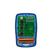 Griffon 3 button transparent blue 433mHz remote transmitter