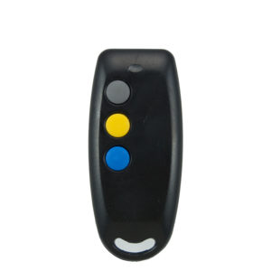 QTron 433mhz black and black 3 button remote transmitter