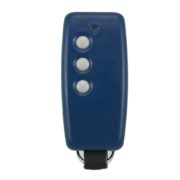 QTron 868mhz blue and blue 3 button remote transmitter