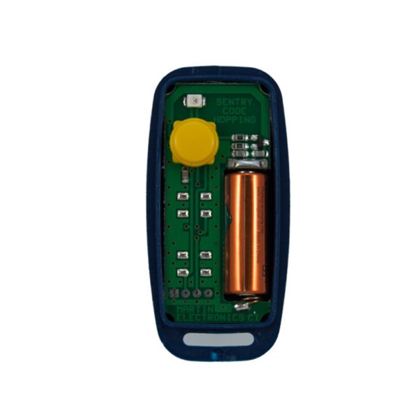 Sentry 433mhz blue and blue 1 button remote transmitter