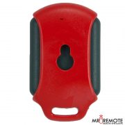 Red Centurion classic 3 button remote transmitter back