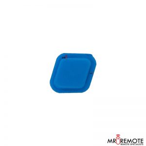 Centurion spare 1 button remote rubber blue