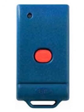 Old ET Plus DCBlue 1 button remote transmitter for garage door motors