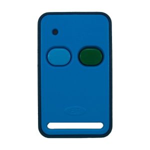 ET Blue 2 button dual code remote transmitter