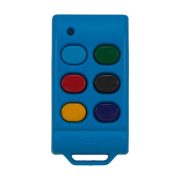 ET Blue 6 button dual code remote transmitter